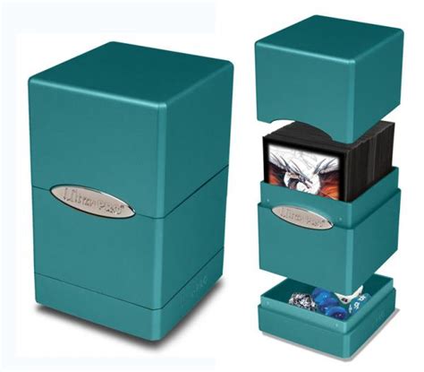 metallic ocean deck box|Satin Tower .